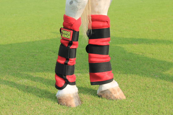 Horse Armor knockdown leg wraps one size